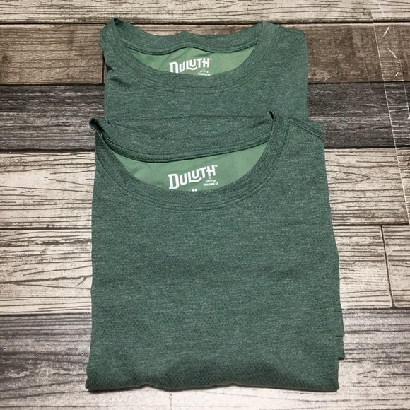 Duluth Trading Relaxed Fit Performance T Shirt Men’s M Green (Lot Of 2) - Picture 3 of 8